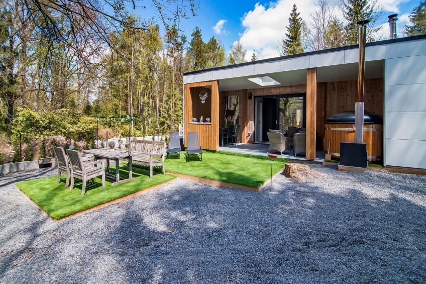 huisje met hottub in de Ardennen